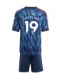 Arsenal Leandro Trossard #19 Replika Borta Kläder Barn 2025-26 Kortärmad (+ byxor)